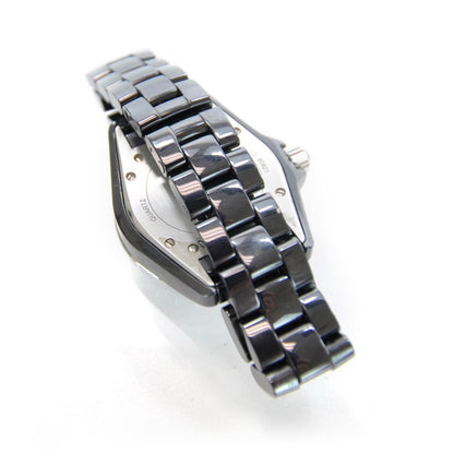 Chanel Stainless Steel Ceramic Ruby 33mm J12 Quartz Watch Black 3 of 8