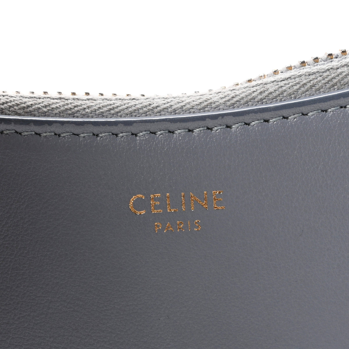 Smooth Calfskin Medium Strap Ava Shoulder Bag Arctic Blue