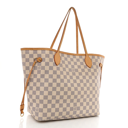 Louis Vuitton Damier Azur Neverfull MM 3 of 15