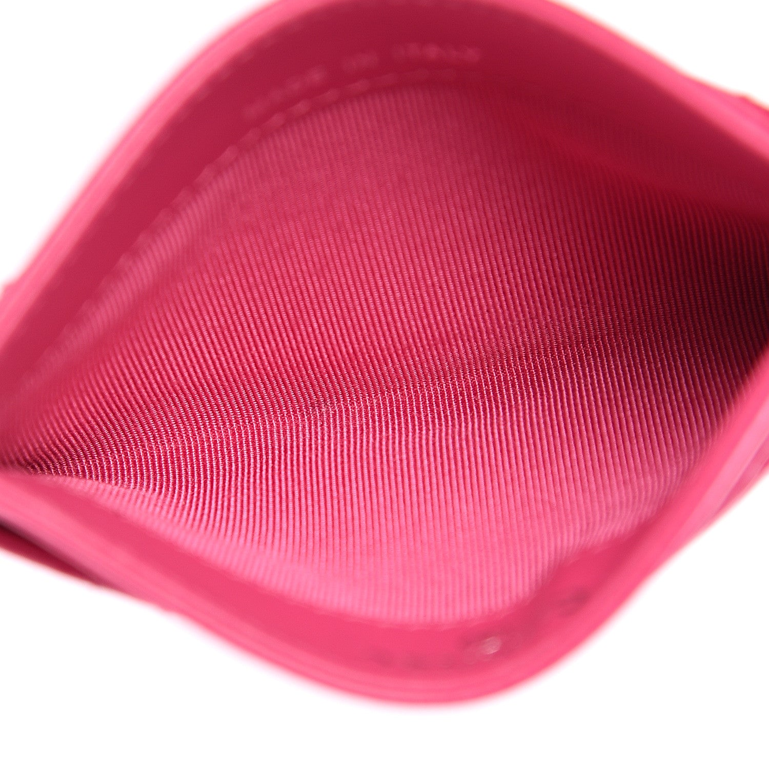 Chanel Caviar Quilted Card Holder Pink 4 of 8