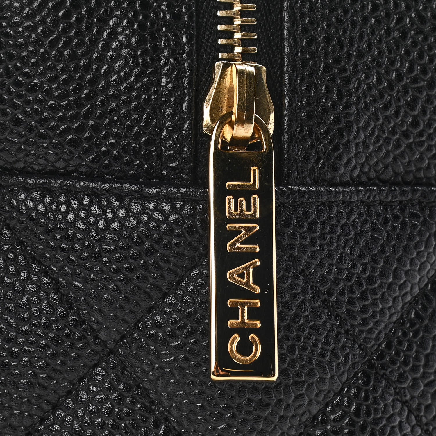 Chanel Caviar Quilted Small Bowler Black 7 of 9