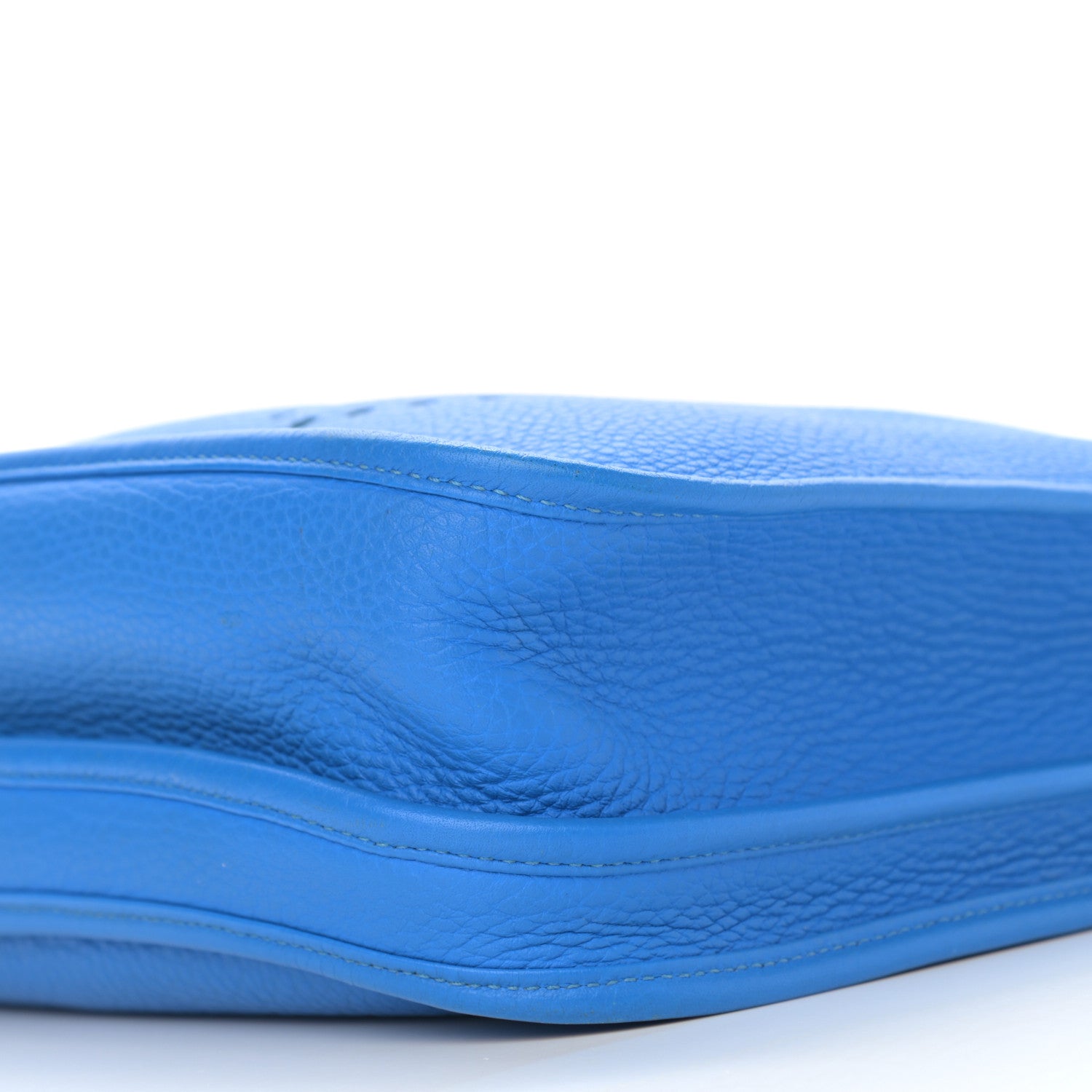Hermes Taurillon Clemence Evelyne III PM Bleu Hydra 10 of 11