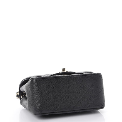 Chanel Caviar Quilted Mini Square Flap Black 4 of 7