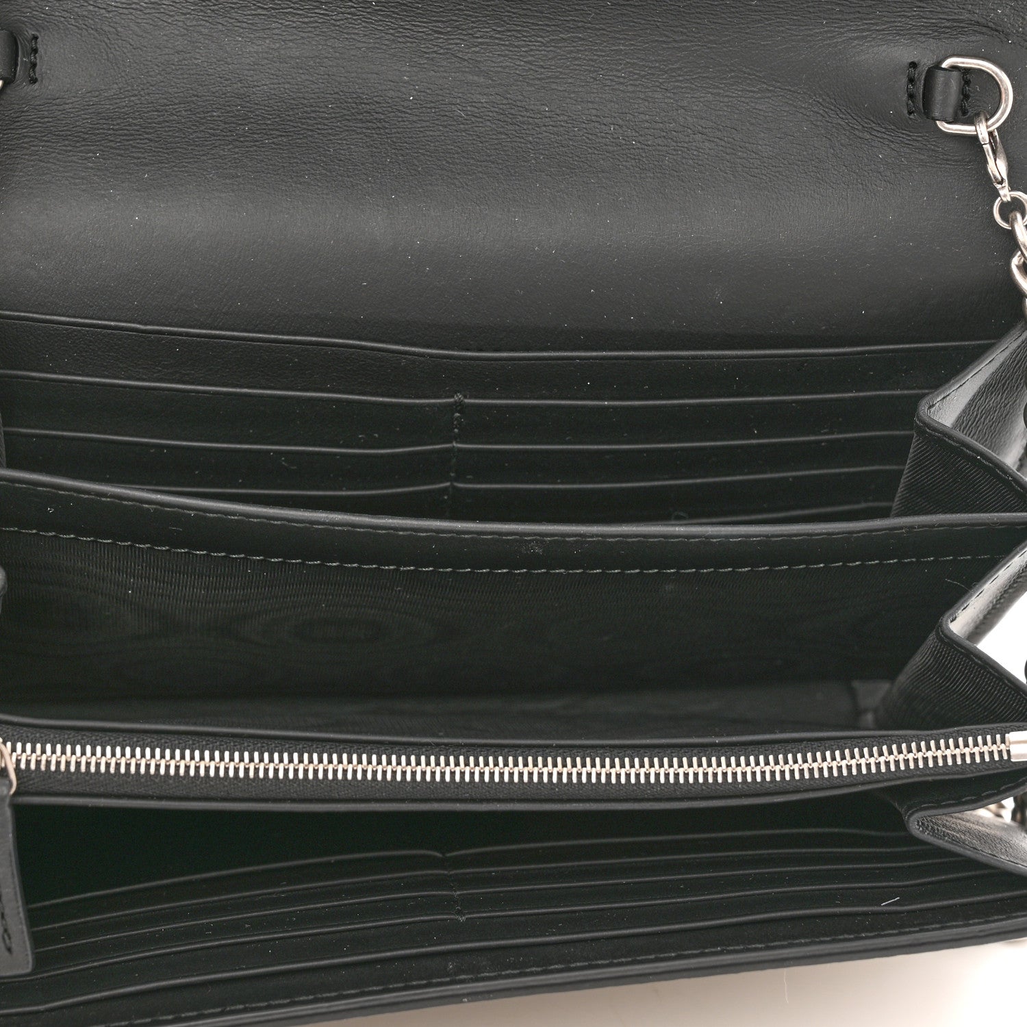 Gucci GG Supreme Monogram Mini Dionysus Chain Wallet Beige Black 5 of 10