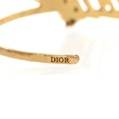 Christian Dior Metal J'Adior Bracelet Cuff Gold 4 of 5