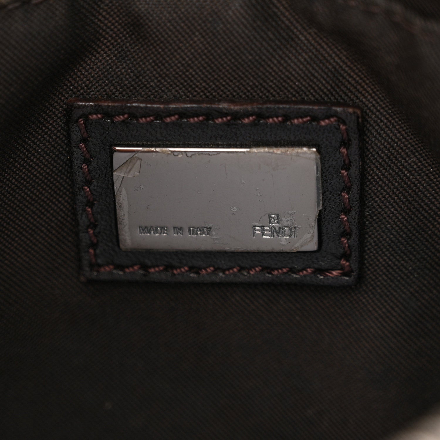 Fendi Zucca Mini Pochette Tobacco 6 of 12