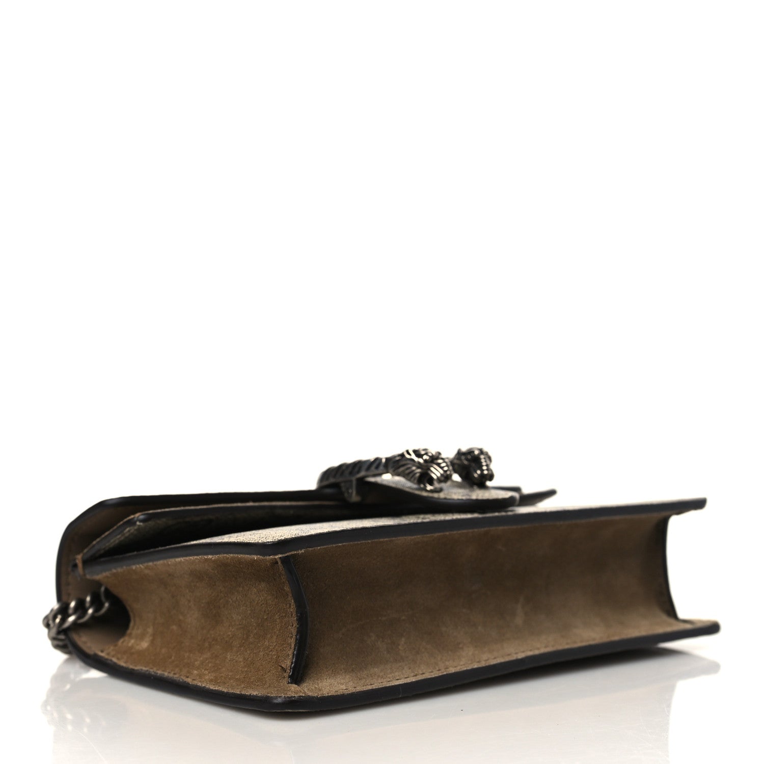 Gucci GG Supreme Monogram Super Mini Dionysus Shoulder Bag Taupe 4 of 10