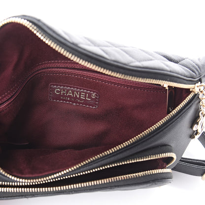 Chanel Caviar Quilted Business Affinity Waist Belt Bag Black 4 of 8