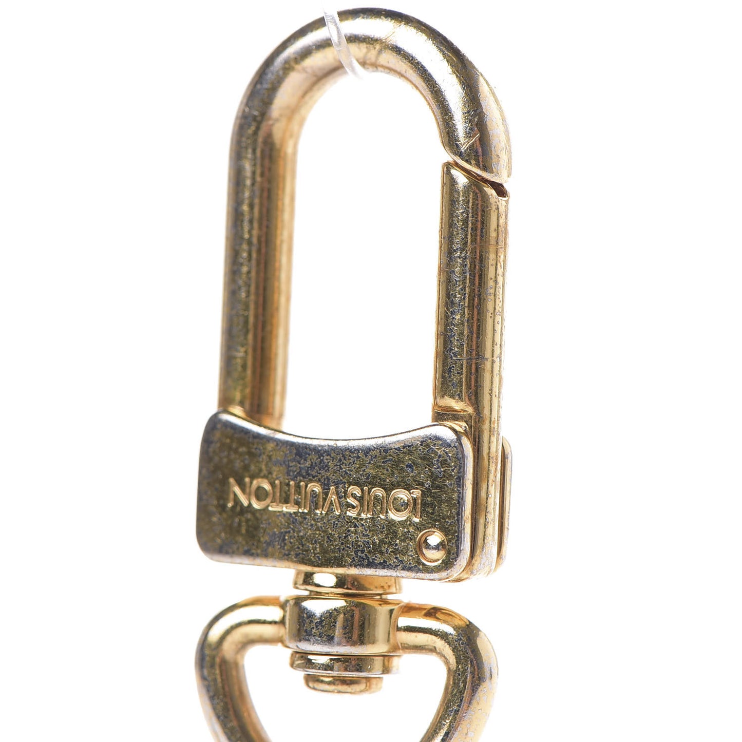 Damier Ebene Illustre Trunk Key Holder Beige