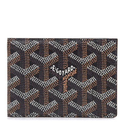 Goyard Goyardine Multi Slot Bi-Fold Wallet Black 1 of 7