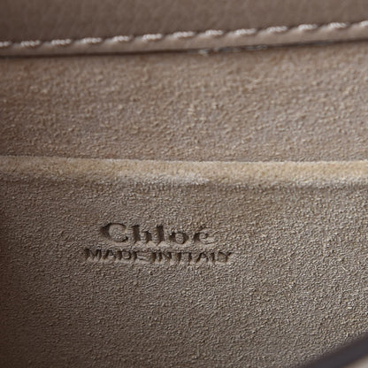 Chloe Calfskin Suede Small Nile Bracelet Bag Motty Grey 7 of 9