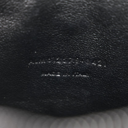 Saint Laurent Grain De Poudre Matelasse Monochrome Monogram Mini Lou Camera Bag Black 7 of 12