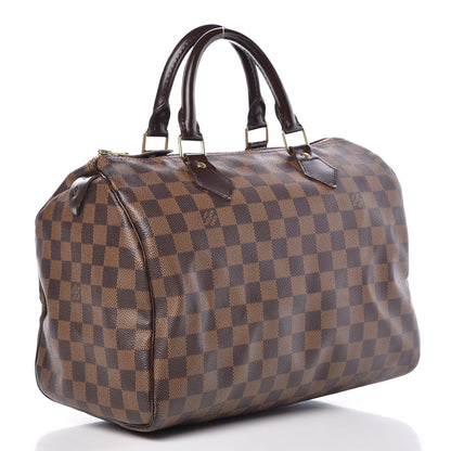 Louis Vuitton Damier Ebene Speedy 30 3 of 19