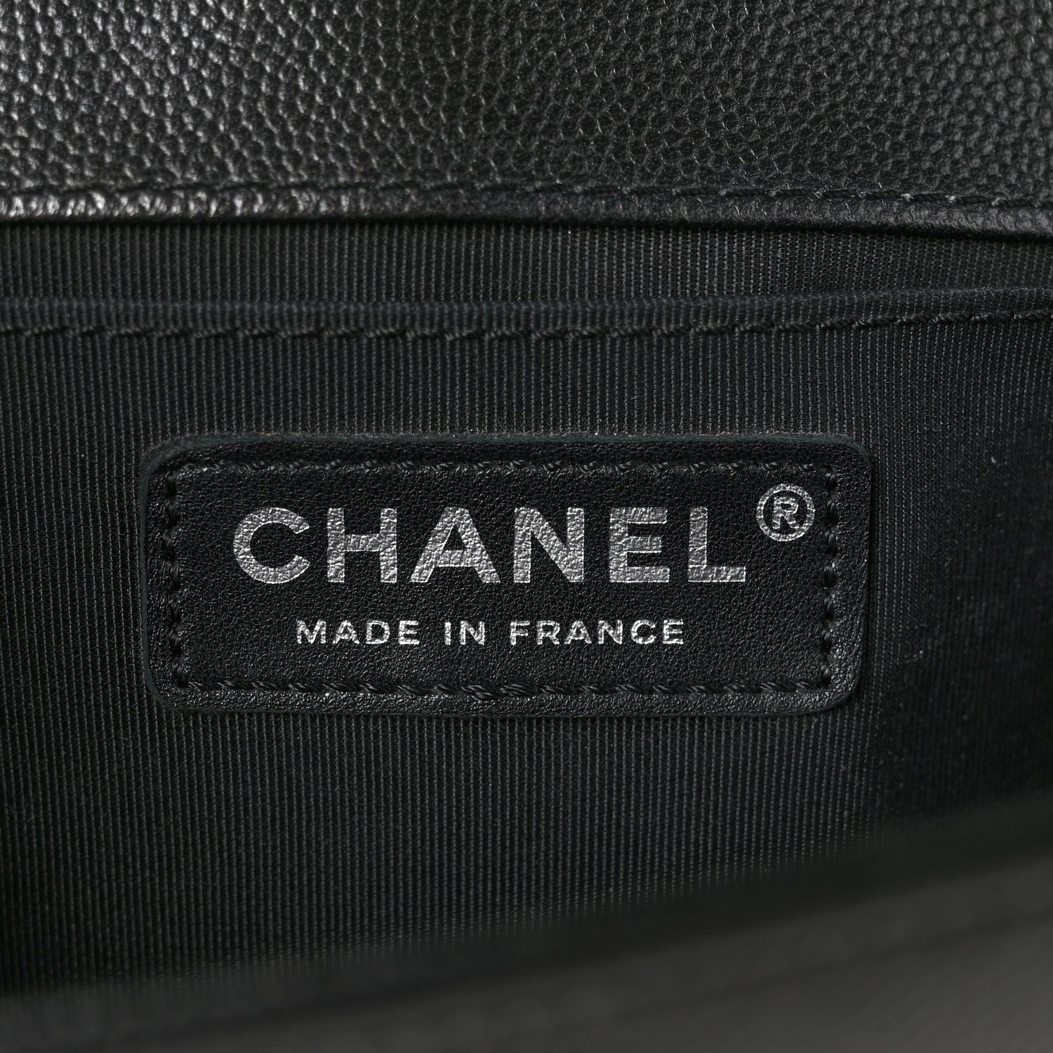 Chanel Caviar Quilted Medium Boy Flap So Black 6 of 13