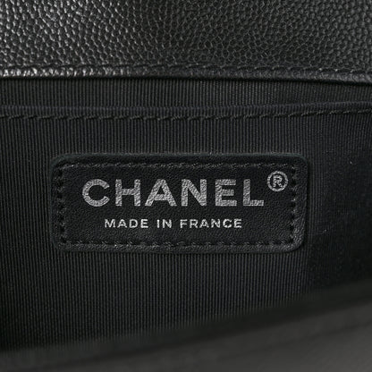 Chanel Caviar Quilted Medium Boy Flap So Black 6 of 13