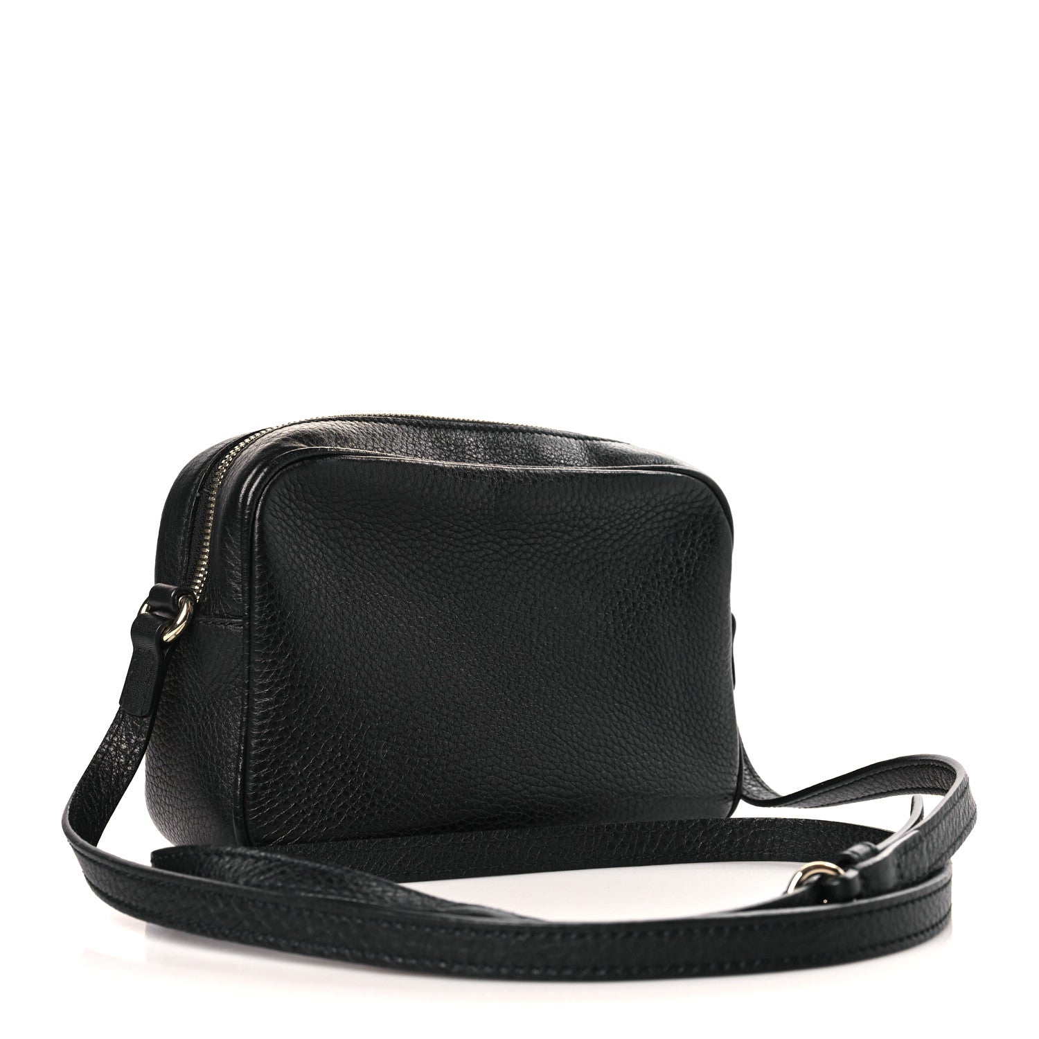 Gucci Pebbled Calfskin Small Soho Disco Bag Black 3 of 9