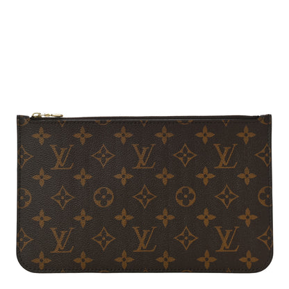 Louis Vuitton Monogram Neverfull MM GM Pochette 1 of 9