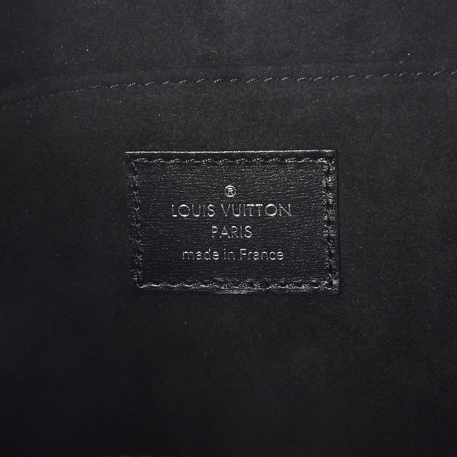 Louis Vuitton Calfskin Souple Pochette Jour PM Black 6 of 7