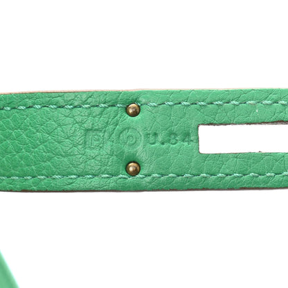Hermes Taurillon Clemence Birkin 35 Menthe 6 of 12