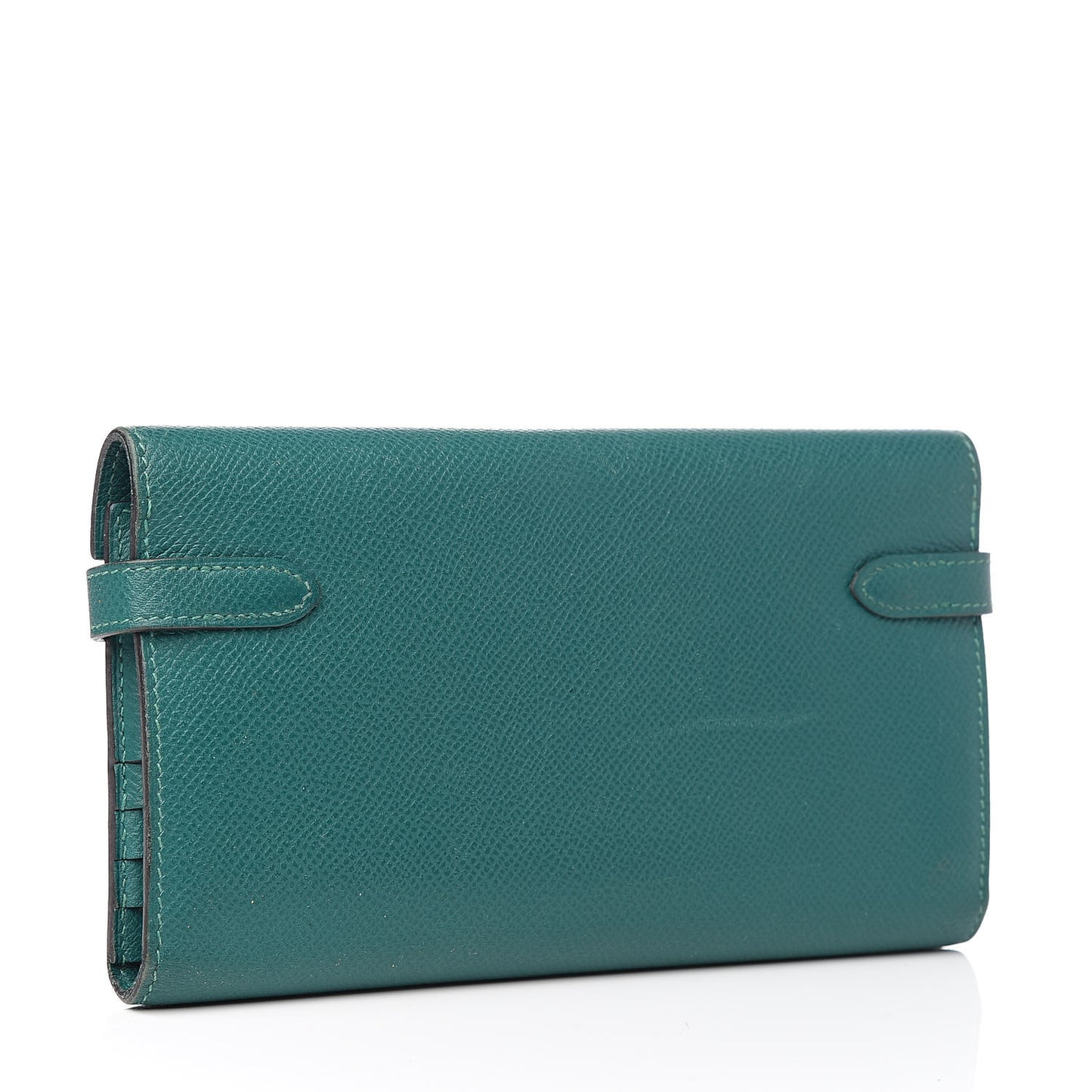 Epsom Kelly Longue Wallet Malachite
