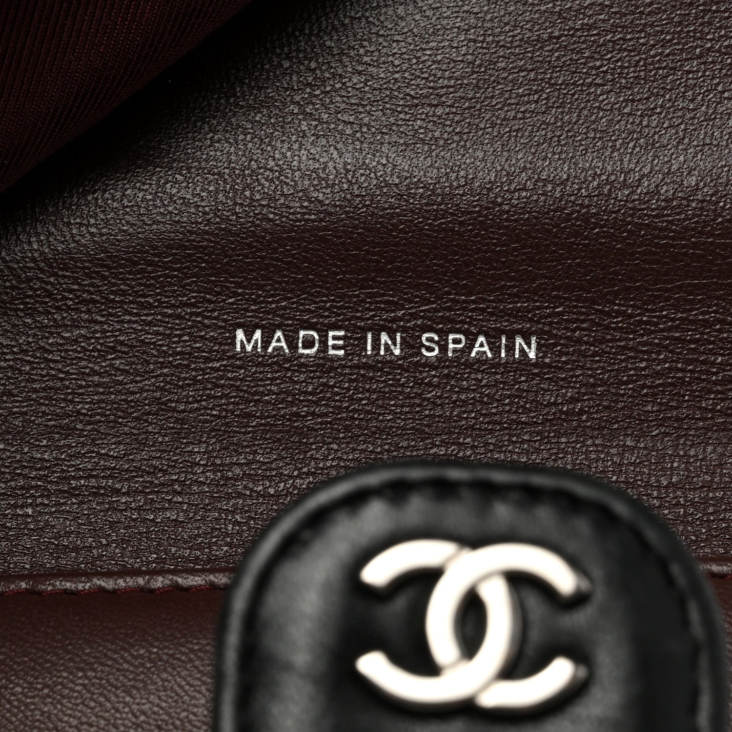 Chanel Lambskin Quilted Compact Flap Wallet Black 7 of 8