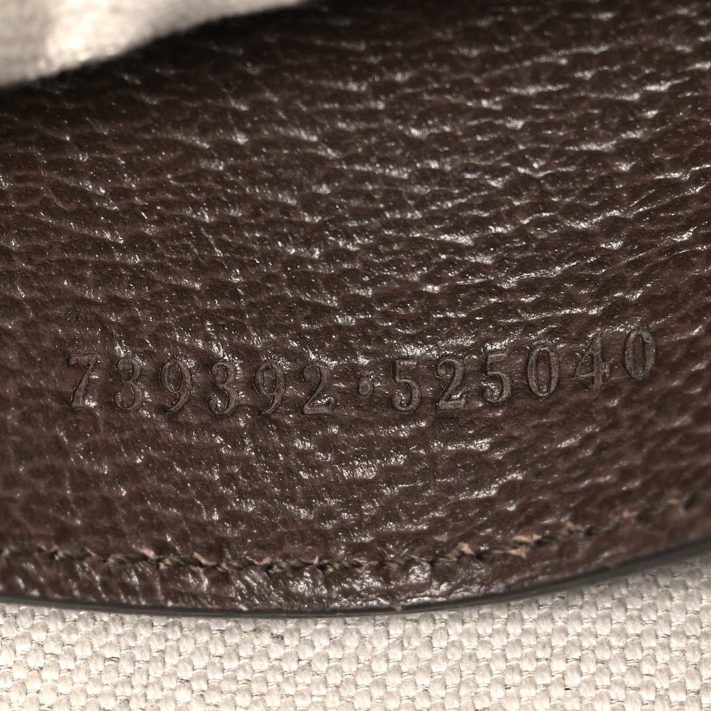 GG Supreme Monogram Web Small Ophidia Top Handle Shoulder Bag Brown