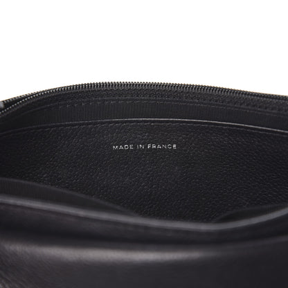 Chanel Caviar Half Moon Wallet On Chain WOC Black 6 of 9