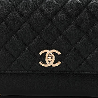 Chanel Caviar Quilted Large Business Affinity Flap Black 8 of 11
