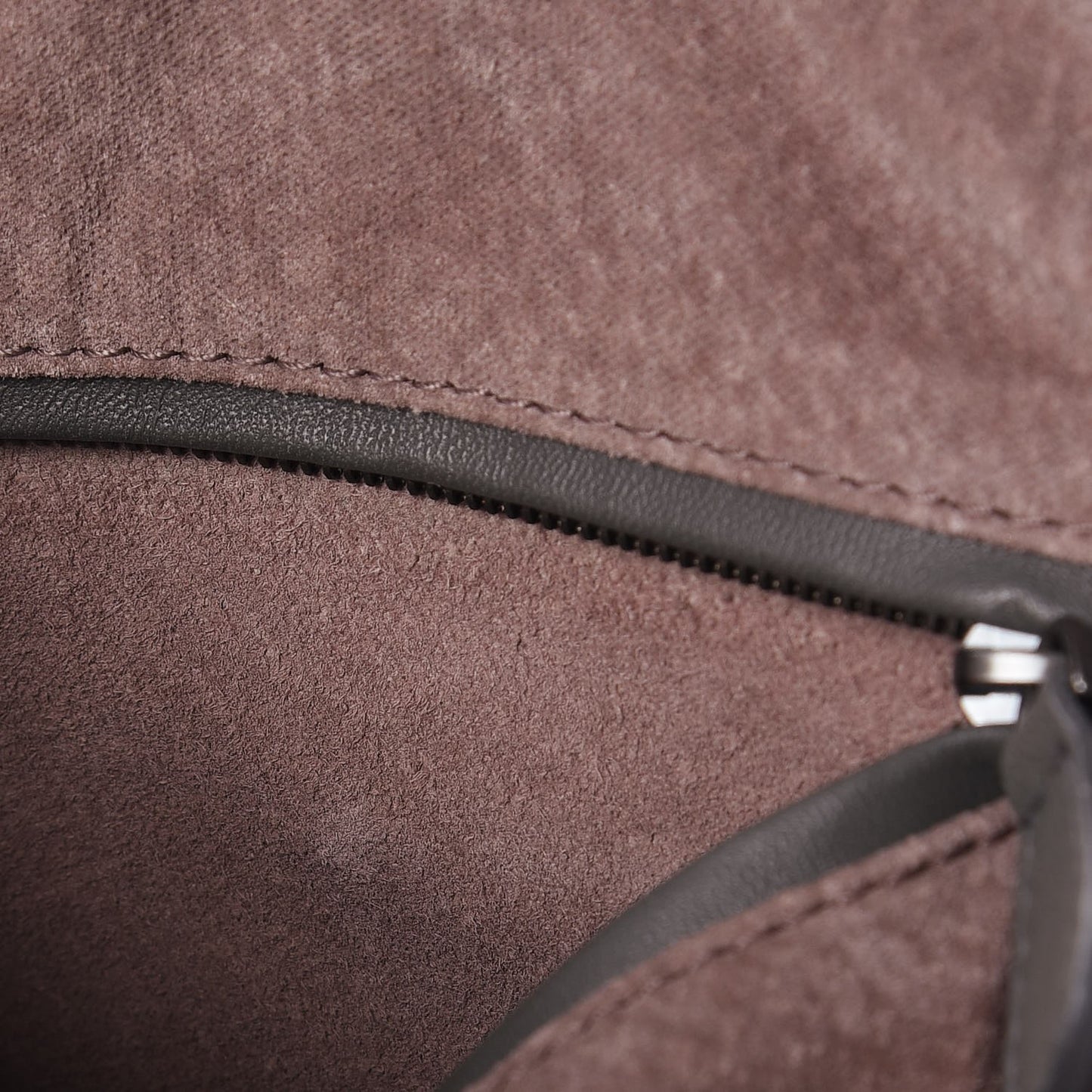 Nappa Intrecciato Pillow Crossbody Messenger Light Grey