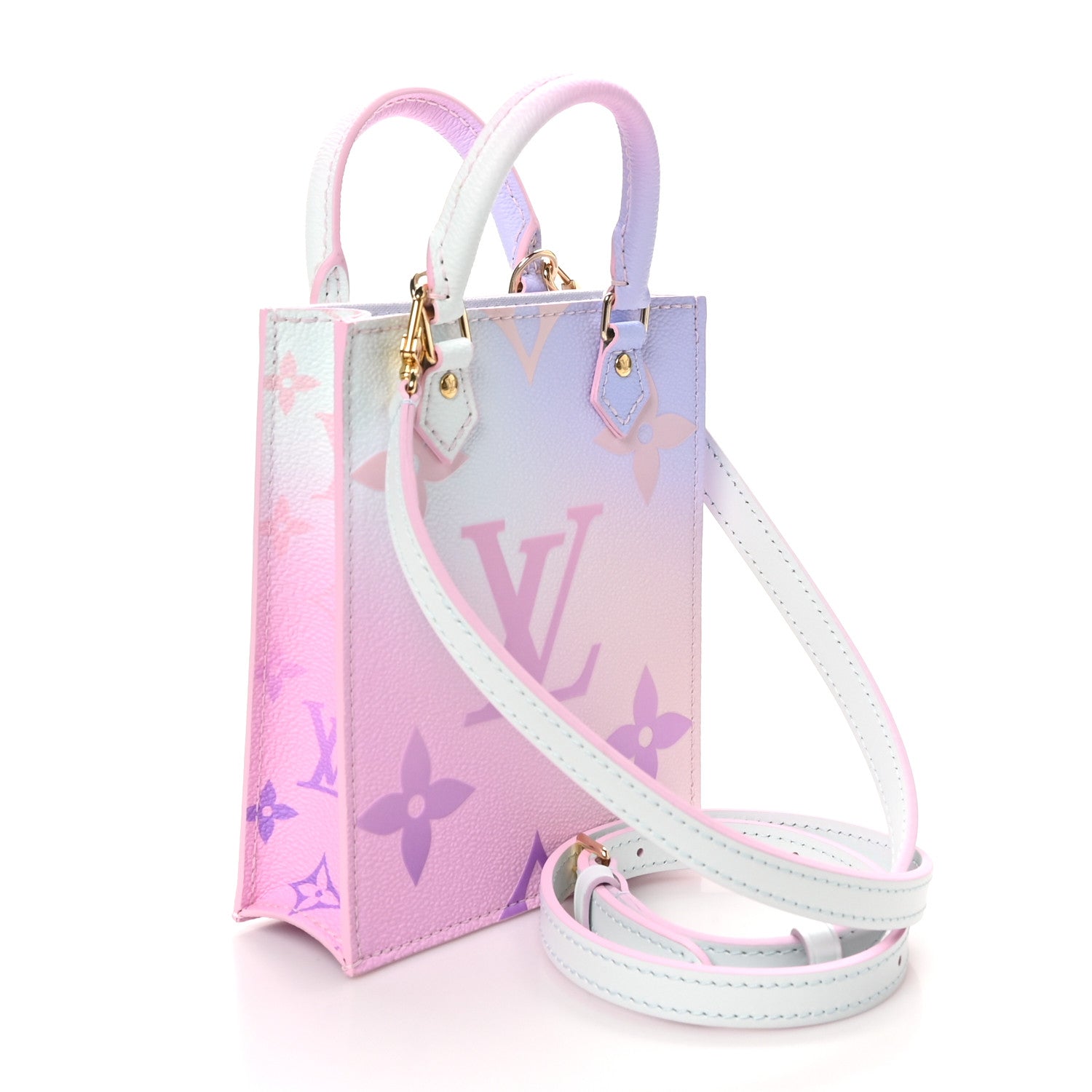 Louis Vuitton Monogram Giant Spring In The City Petit Sac Plat Sunrise Pastel 3 of 10