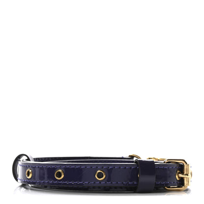 Louis Vuitton Vernis 16mm Adjustable Shoulder Strap Blueberry 2 of 5