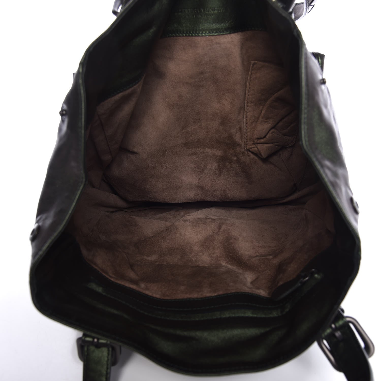 Bottega Veneta Iridescent Scarabee Multi Pocket Tote Bag Green 5 of 10