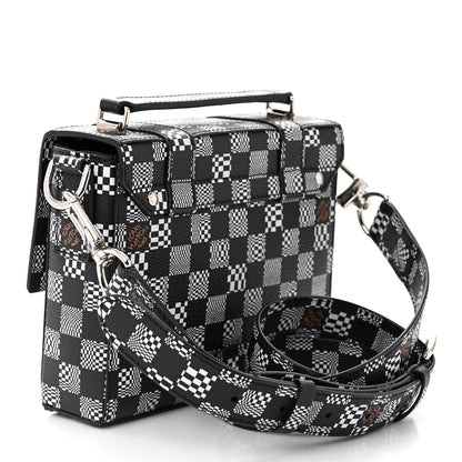 Louis Vuitton Damier Distorted Flap Soft Trunk Messenger 3 of 11
