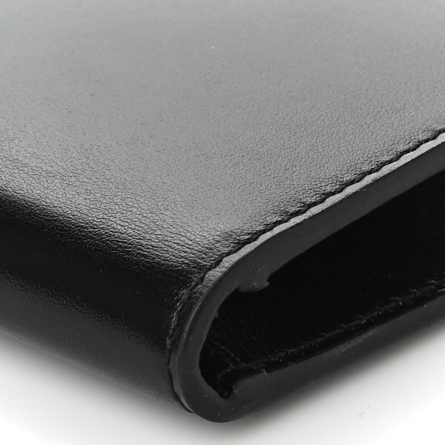 Gucci Plutone Calfskin Logo Bi-Fold Wallet Black 8 of 10
