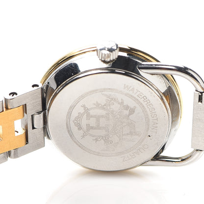 Hermes Stainless Steel 25mm Arceau Clipper Quartz Watch Gold 4 of 6