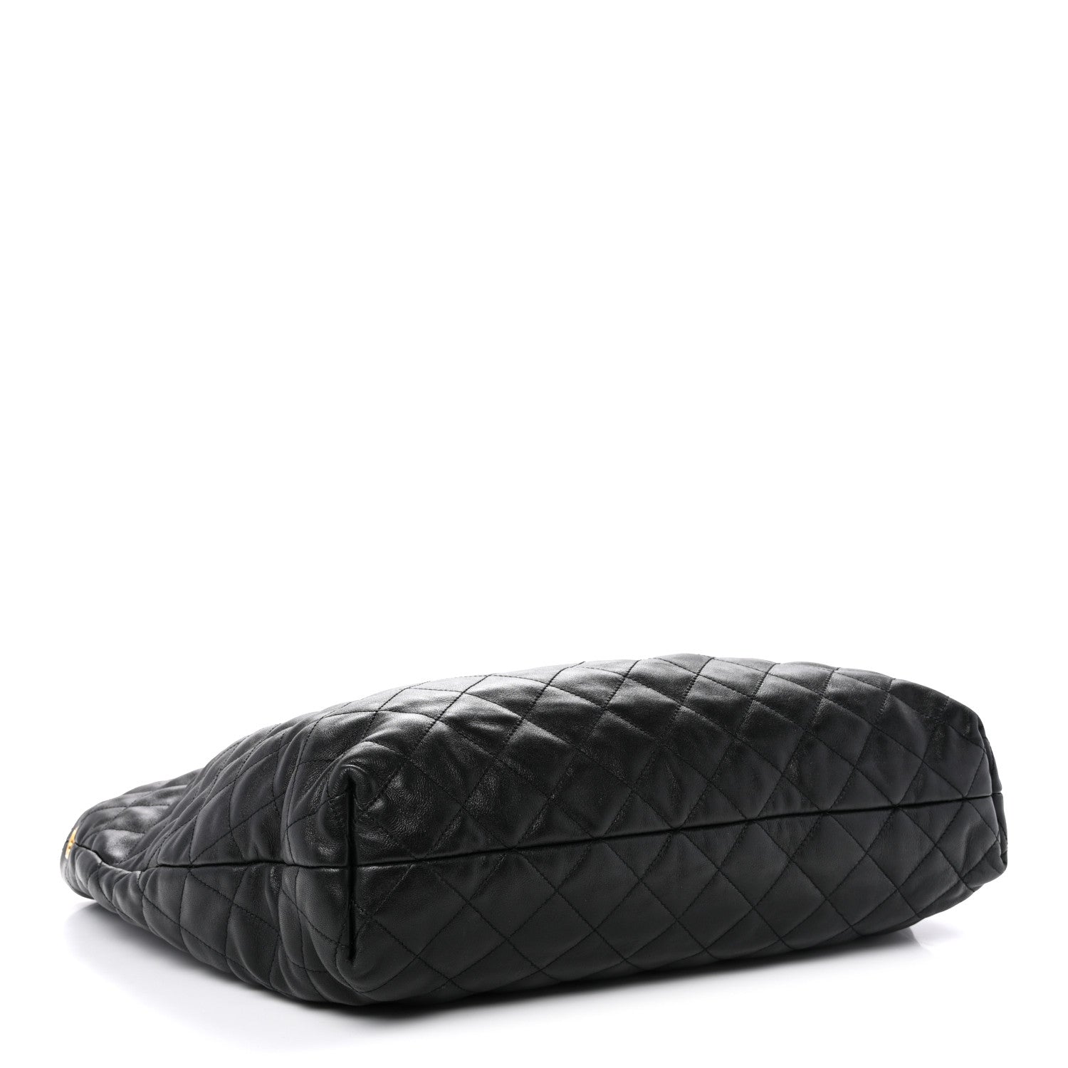 Saint Laurent Lambskin Quilted Maxi Icare Shopping Tote Black 5 of 15