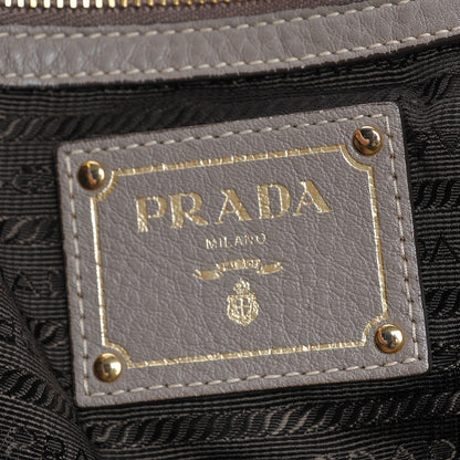 Prada Vitello Daino Tote Argilla 7 of 9