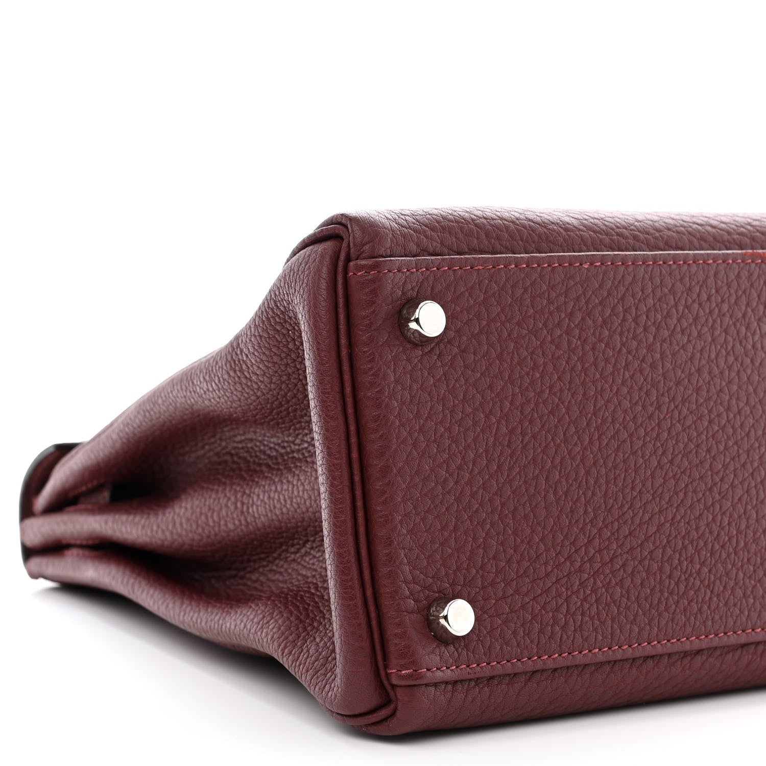 Hermes Fjord Kelly Retourne 32 Rouge H 9 of 14