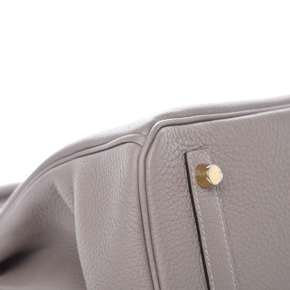 Hermes Togo Birkin 30 Gris Asphalte 7 of 32