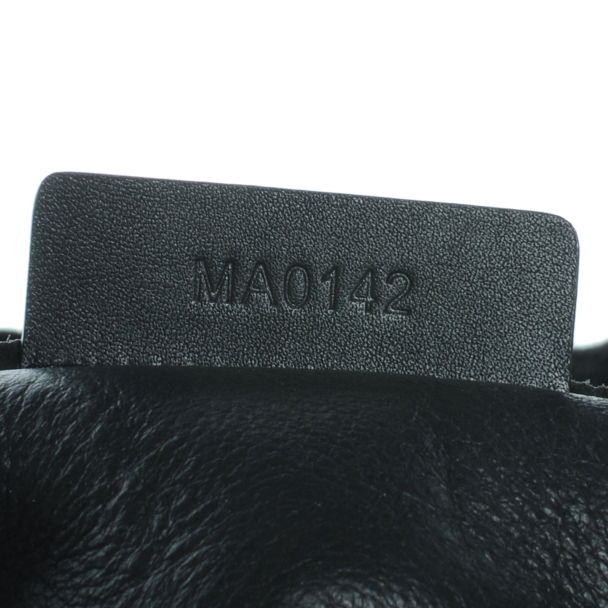 Lamb Fur George V Reversible Bag Black