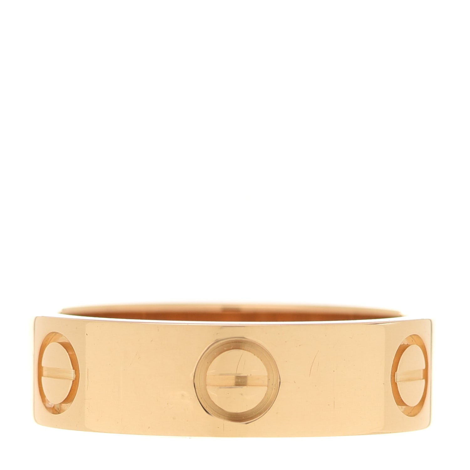 Cartier 18K Yellow Gold 5.5mm LOVE Ring 54 7 3 of 5
