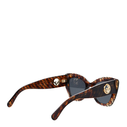 Fendi Acetate F is Fendi FF 51mm Cat Eye Sunglasses 0327/S Tortoise Camouflage 4 of 7