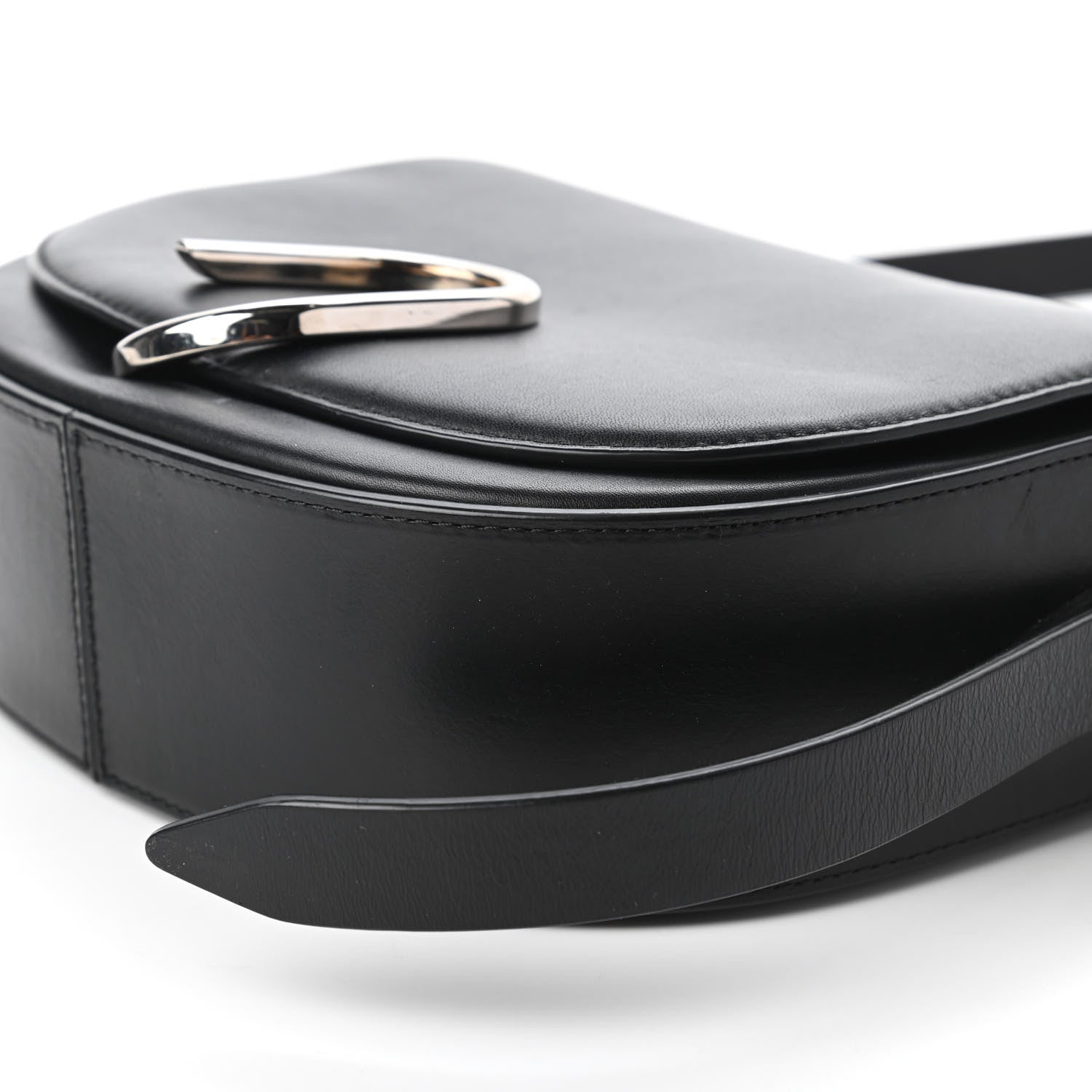 3.1 Phillip Lim Calfskin Alix Saddle Crossbody Bag Black 7 of 9