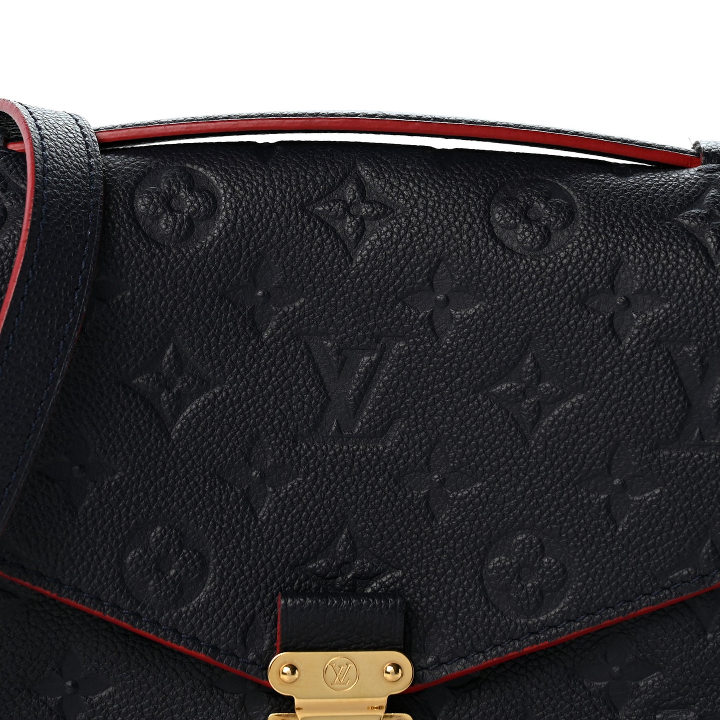 Empreinte Pochette Metis Marine Rouge