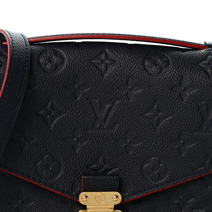 Louis Vuitton Empreinte Pochette Metis Marine Rouge 9 of 14