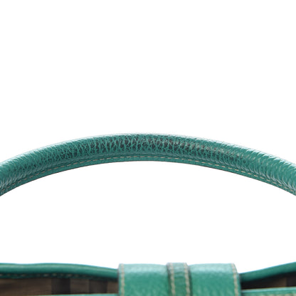 Burberry Calfskin Shoulder Bag Green 11 of 18