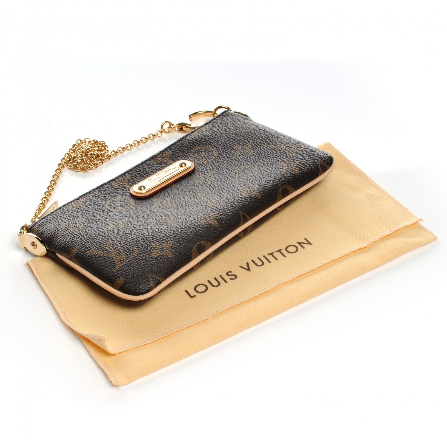 Louis Vuitton Monogram Milla Clutch MM 4 of 7