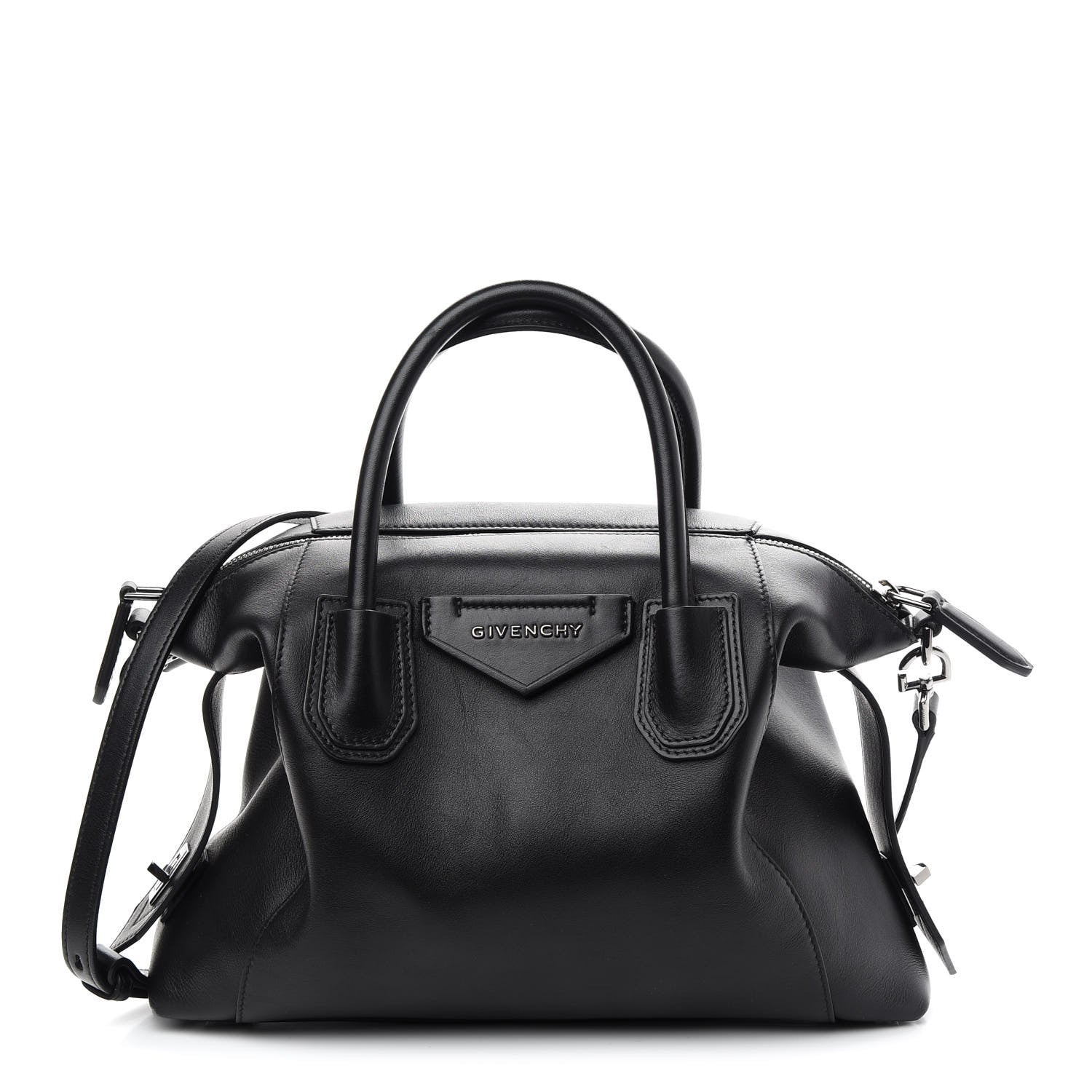Givenchy Smooth Calfskin Small Soft Antigona Black 1 of 8