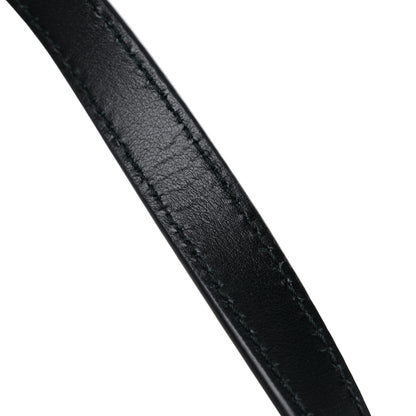 Gucci Calfskin Matelasse Mini GG Marmont Chain Shoulder Bag Black 13 of 17