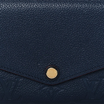 Louis Vuitton Empreinte Sarah Wallet NM Marine Rouge 7 of 8